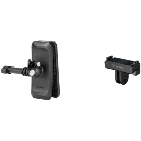 SmallRig 6307 - mocowanie POV (z magnesem), uchwyt/klips do paska/plecaka z adapterem mocowania do DJI Osmo Action 6 / N